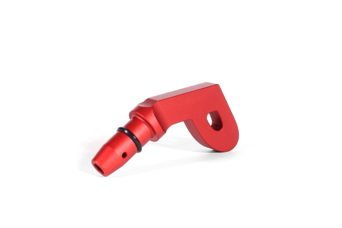 Perrin Aluminum [15-26 WRX] "P" Style Dip Stick Handle Red Finish FA20 / FA24