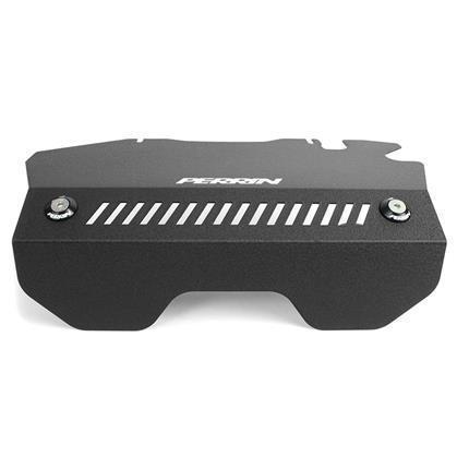 Perrin [15-21 WRX] Black Pulley Cover
