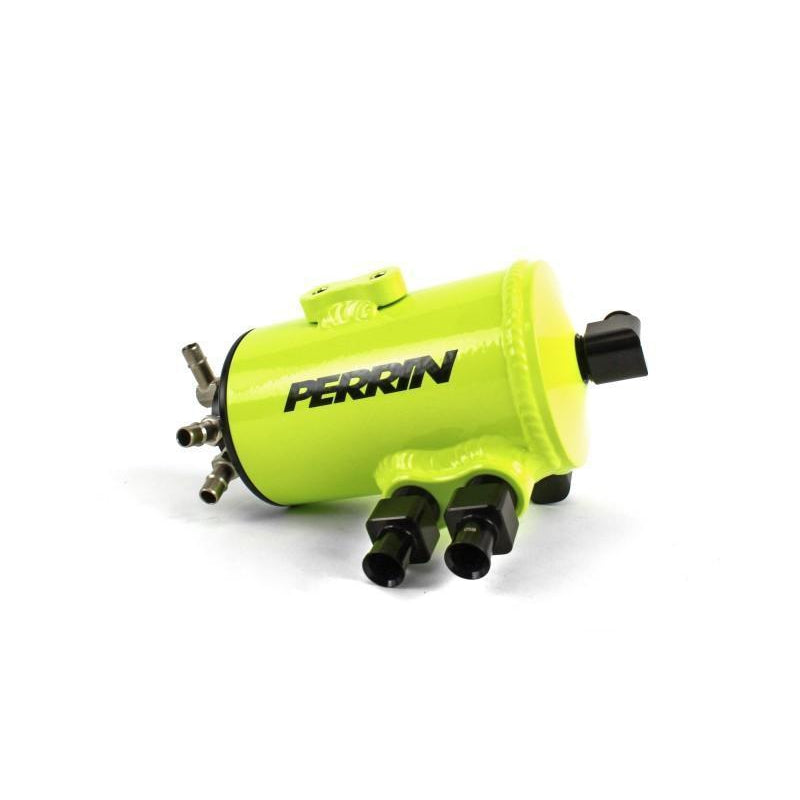Perrin [02-07 WRX, 04-07 STI] Air Oil Separator - Neon Yellow | PSP-ENG-605NY