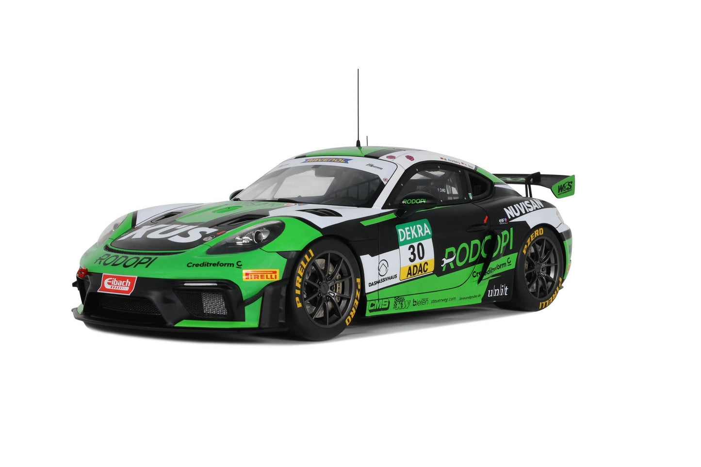 Otto 2023 Porsche 718 Cayman GT4 RS Clubsport #30 ADAC GT4 2023 Green 1:18