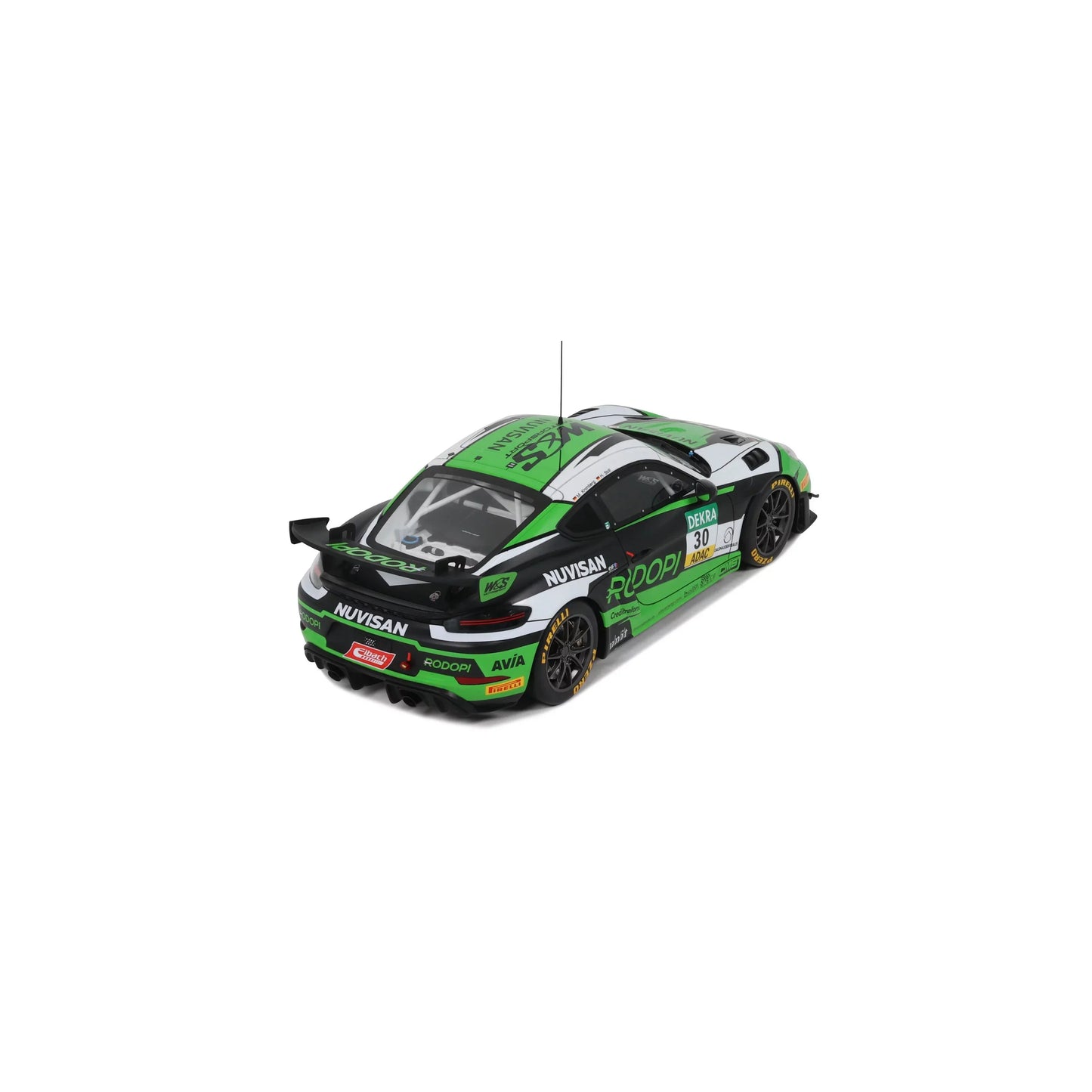 Otto 2023 Porsche 718 Cayman GT4 RS Clubsport #30 ADAC GT4 2023 Green 1:18