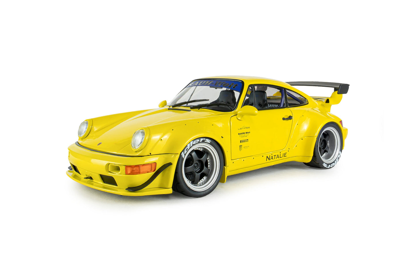 Solido 2023 Porsche 911 RWB 964 "Natalie" Yellow 1:18