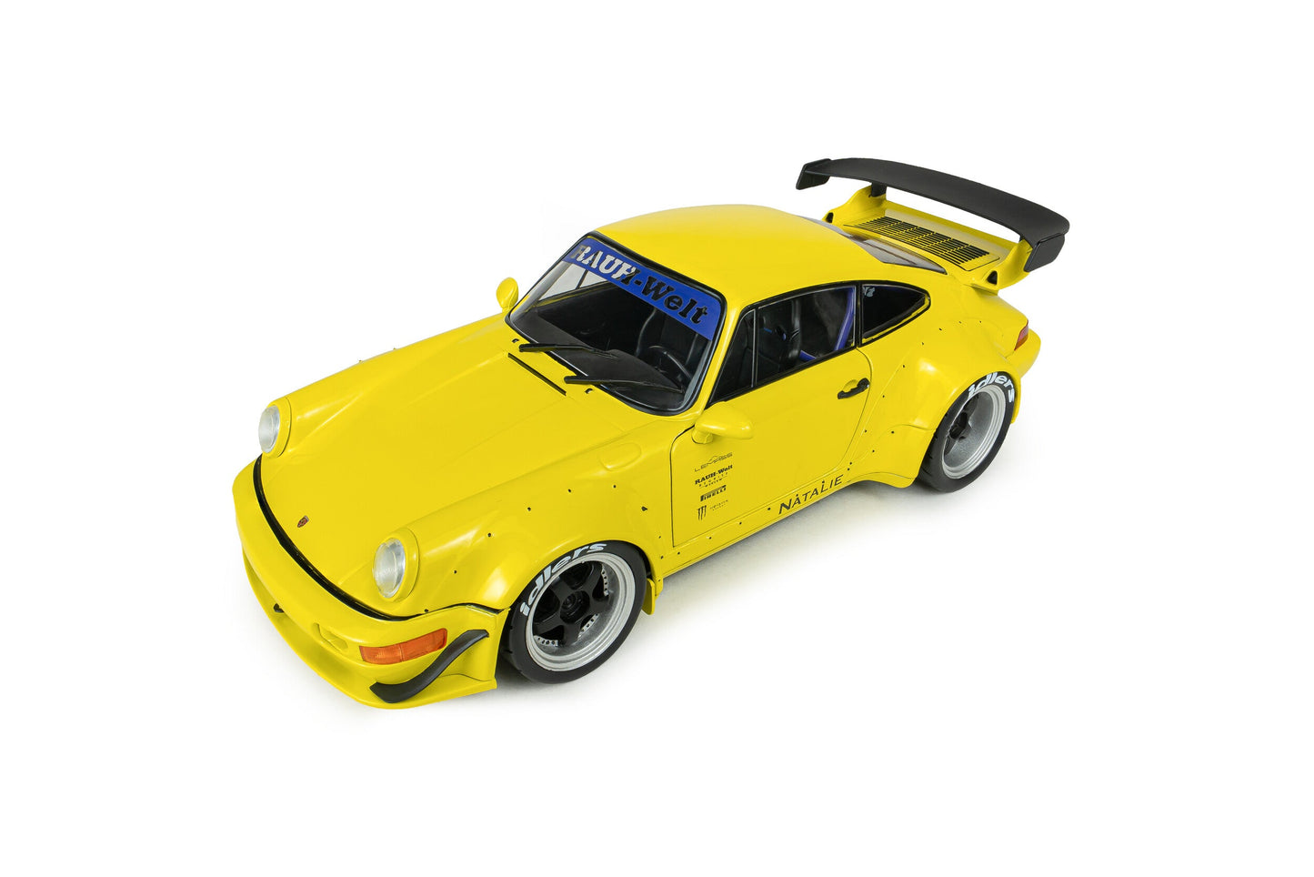 Solido 2023 Porsche 911 RWB 964 "Natalie" Yellow 1:18