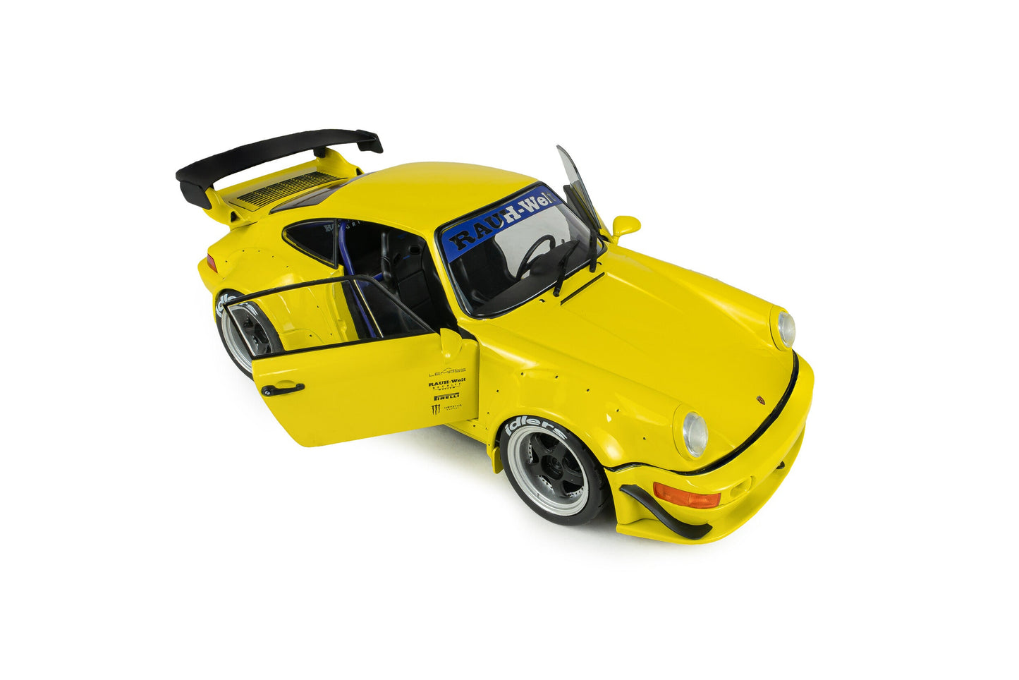 Solido 2023 Porsche 911 RWB 964 "Natalie" Yellow 1:18