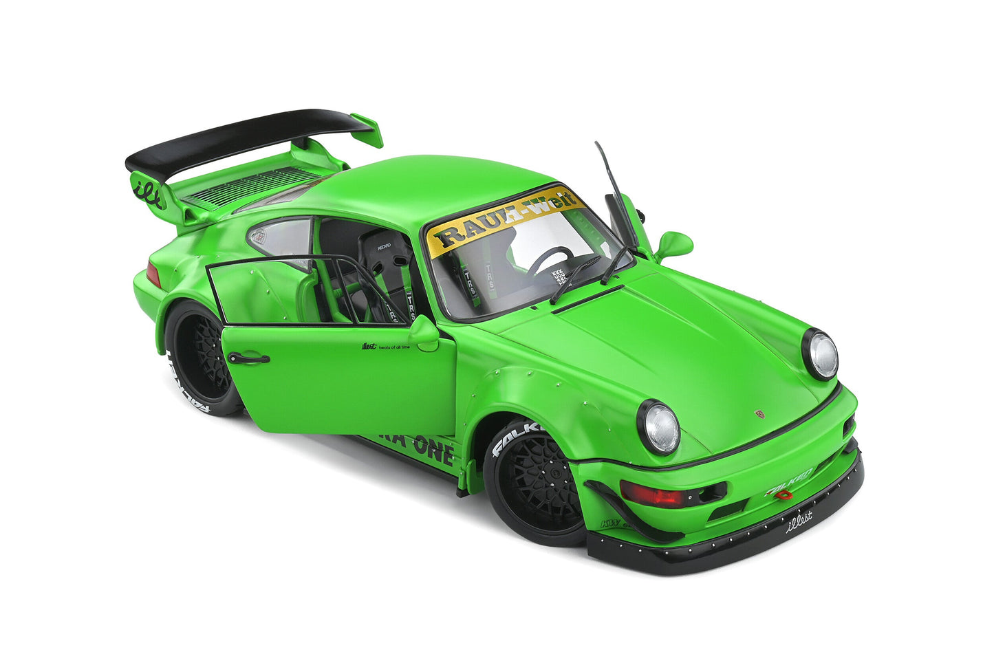 Solido 2011 Porsche RWB 964 Pandora One Green 1:18 *Defect*