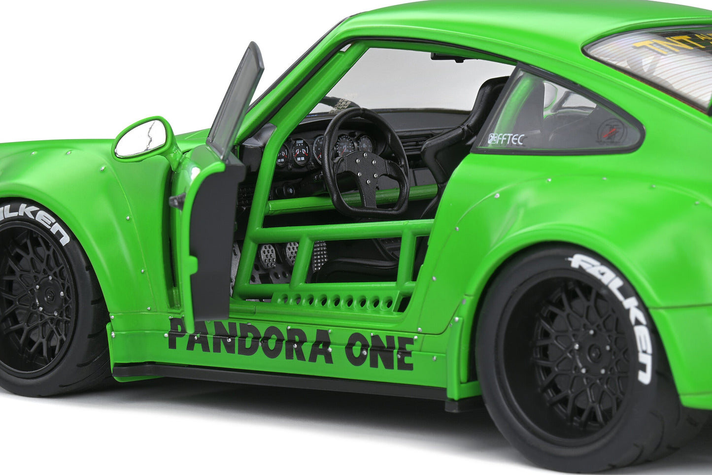 Solido 2011 Porsche RWB 964 Pandora One Green 1:18 *Defect*