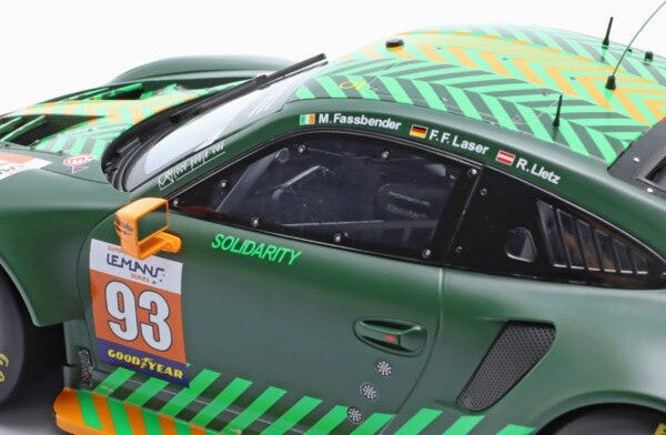 Ixo Porsche 911 991.2 GT3 RSR 4.0L Team Proton Competition ELMS #93 Le Mans 2020 1:12