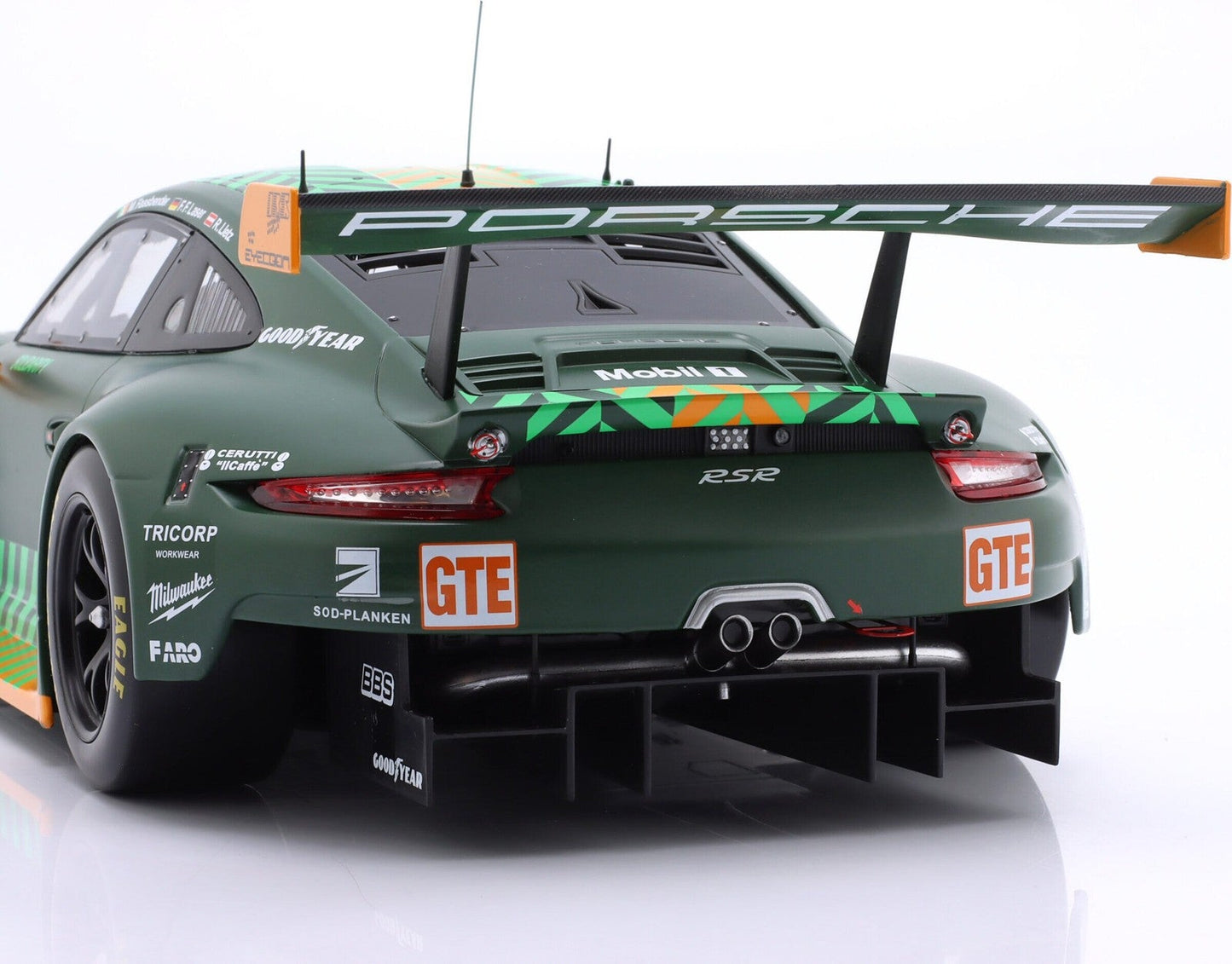 Ixo Porsche 911 991.2 GT3 RSR 4.0L Team Proton Competition ELMS #93 Le Mans 2020 1:12