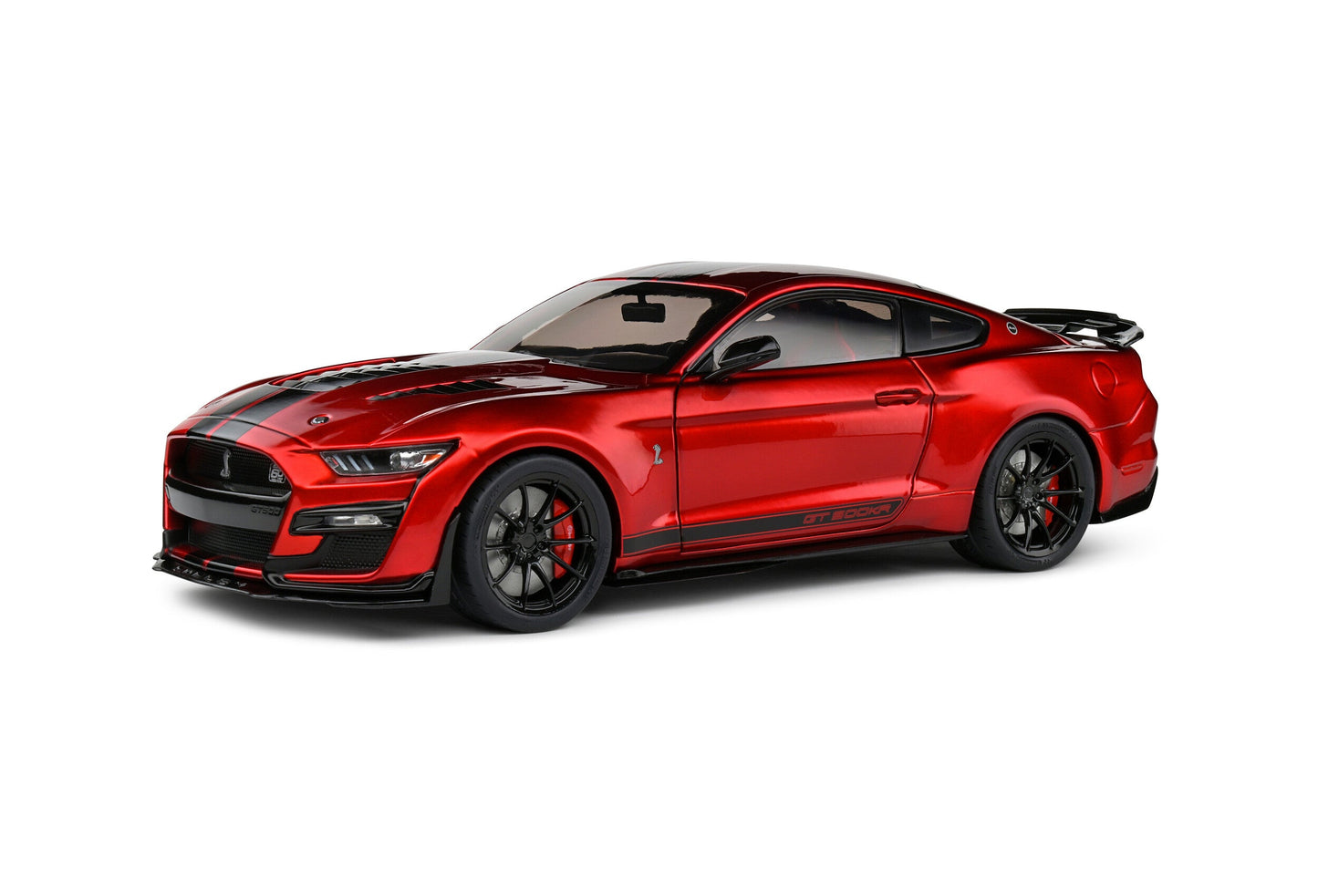 Solido 2023 Ford Shelby Mustang GT500 KR Red w/ Black Stripe 1:18