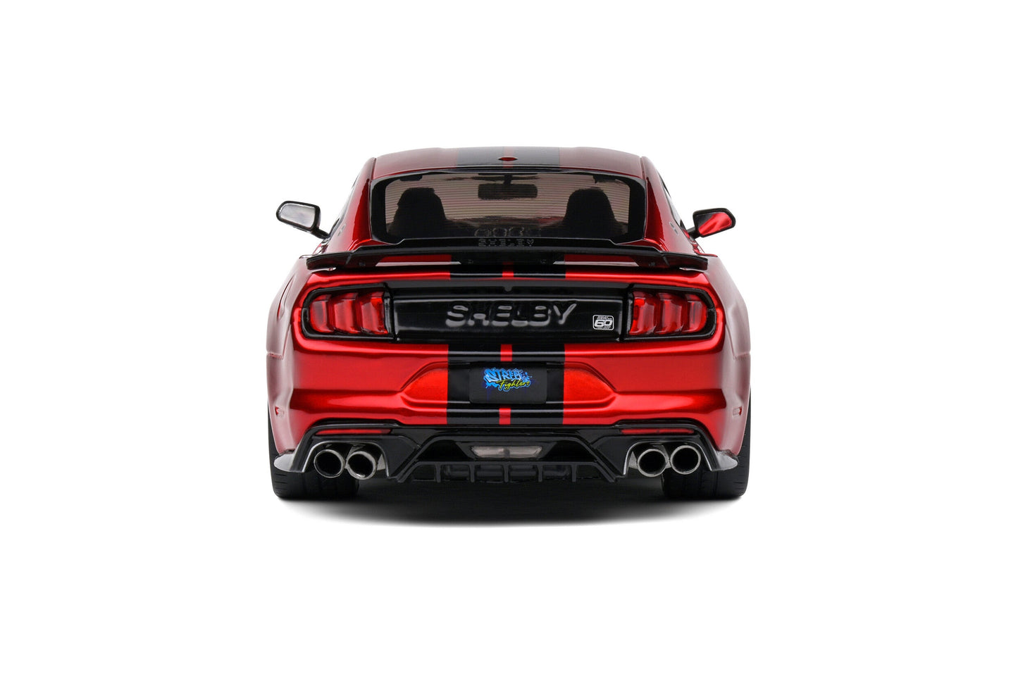 Solido 2023 Ford Shelby Mustang GT500 KR Red w/ Black Stripe 1:18
