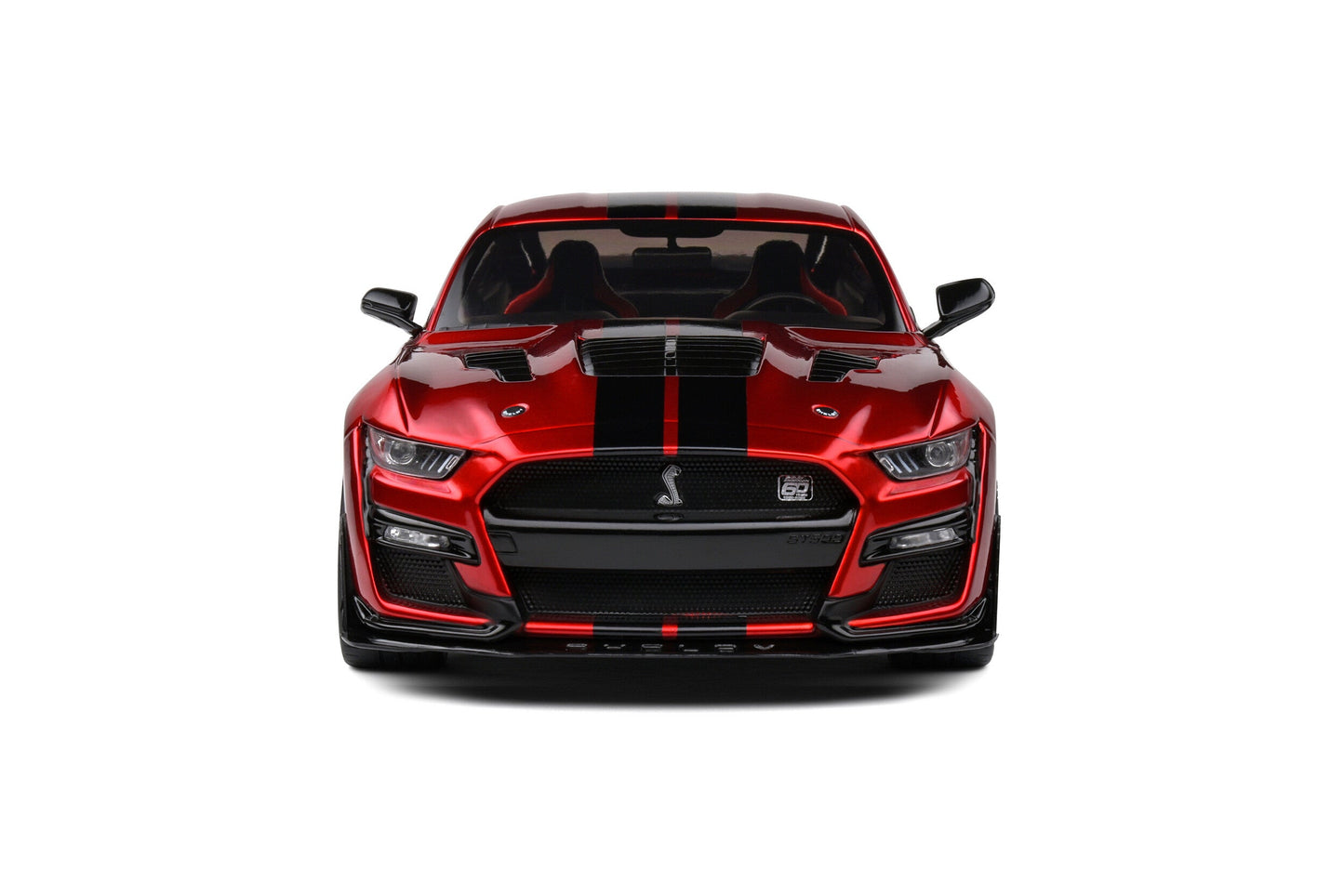 Solido 2023 Ford Shelby Mustang GT500 KR Red w/ Black Stripe 1:18