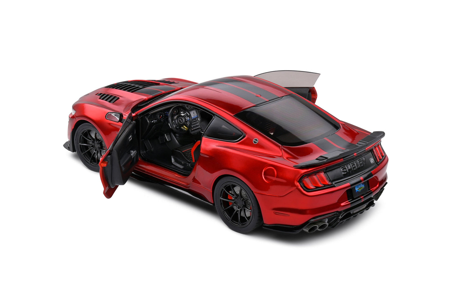 Solido 2023 Ford Shelby Mustang GT500 KR Red w/ Black Stripe 1:18