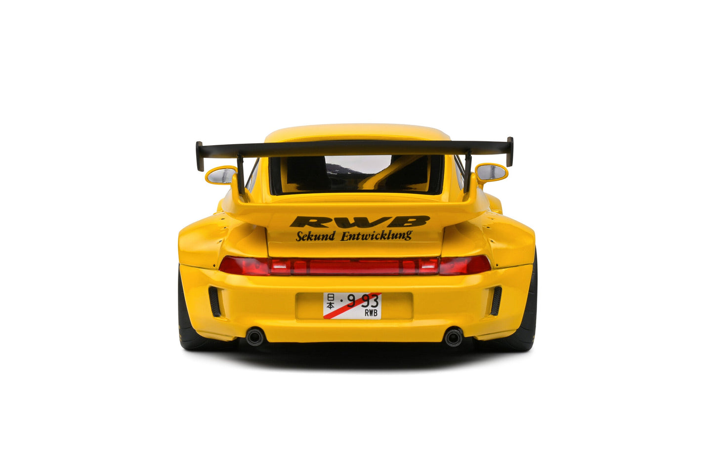 Solido 2023 Porsche 911 993 RWB Bodykit "Midas Touch" Yellow 1:18