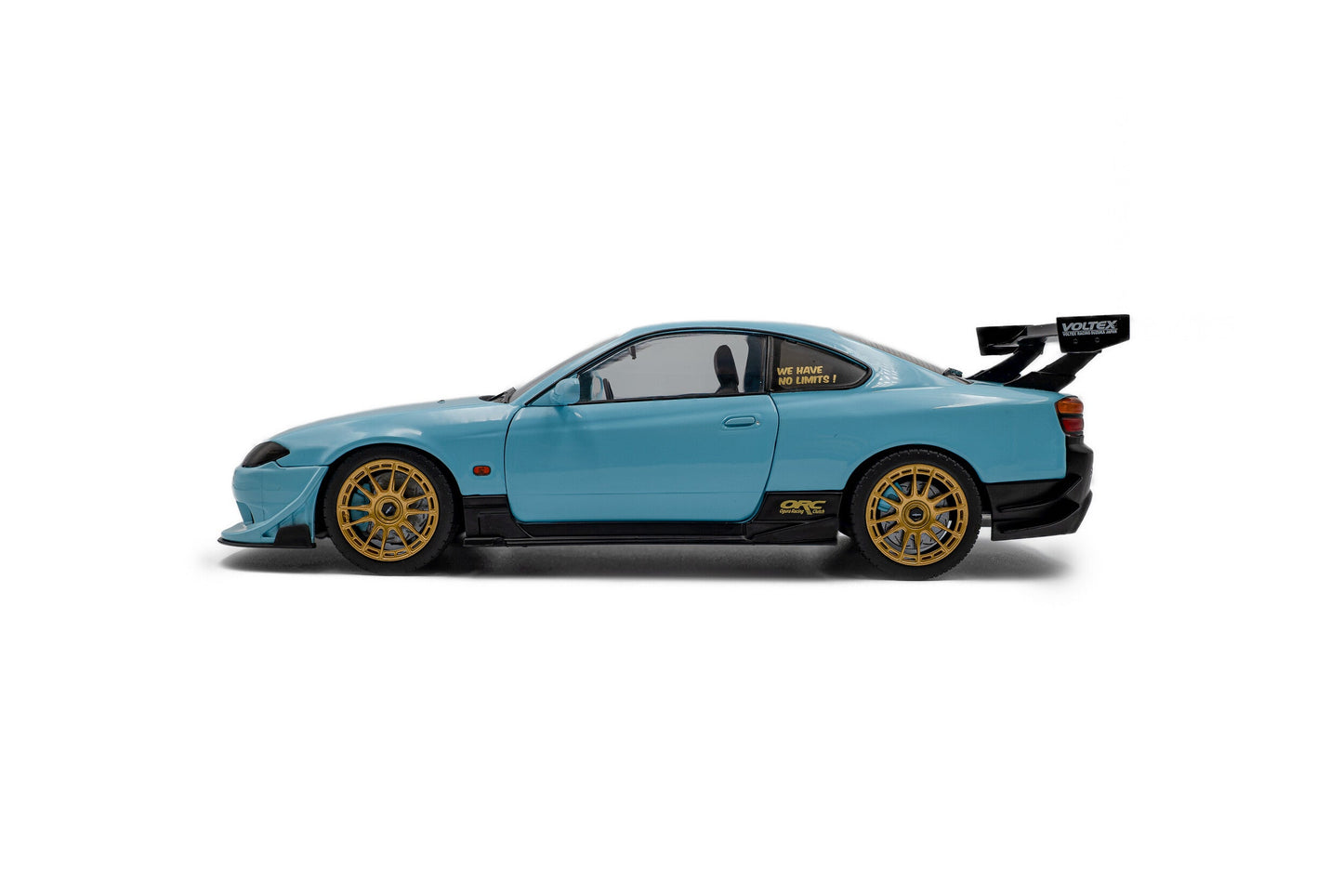 Solido 1999 Nissan Silvia (S15) Coupe Spec-R Aero Solido Works Blue 1:18