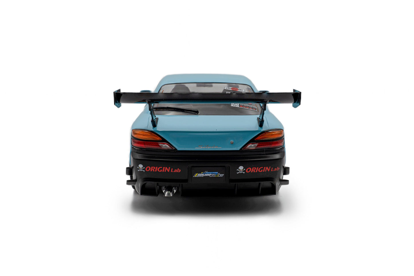 Solido 1999 Nissan Silvia (S15) Coupe Spec-R Aero Solido Works Blue 1:18