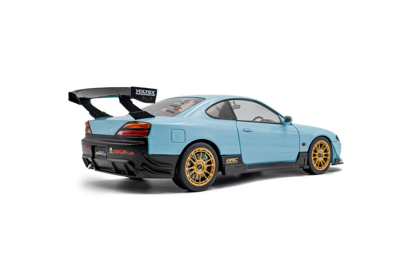Solido 1999 Nissan Silvia (S15) Coupe Spec-R Aero Solido Works Blue 1:18