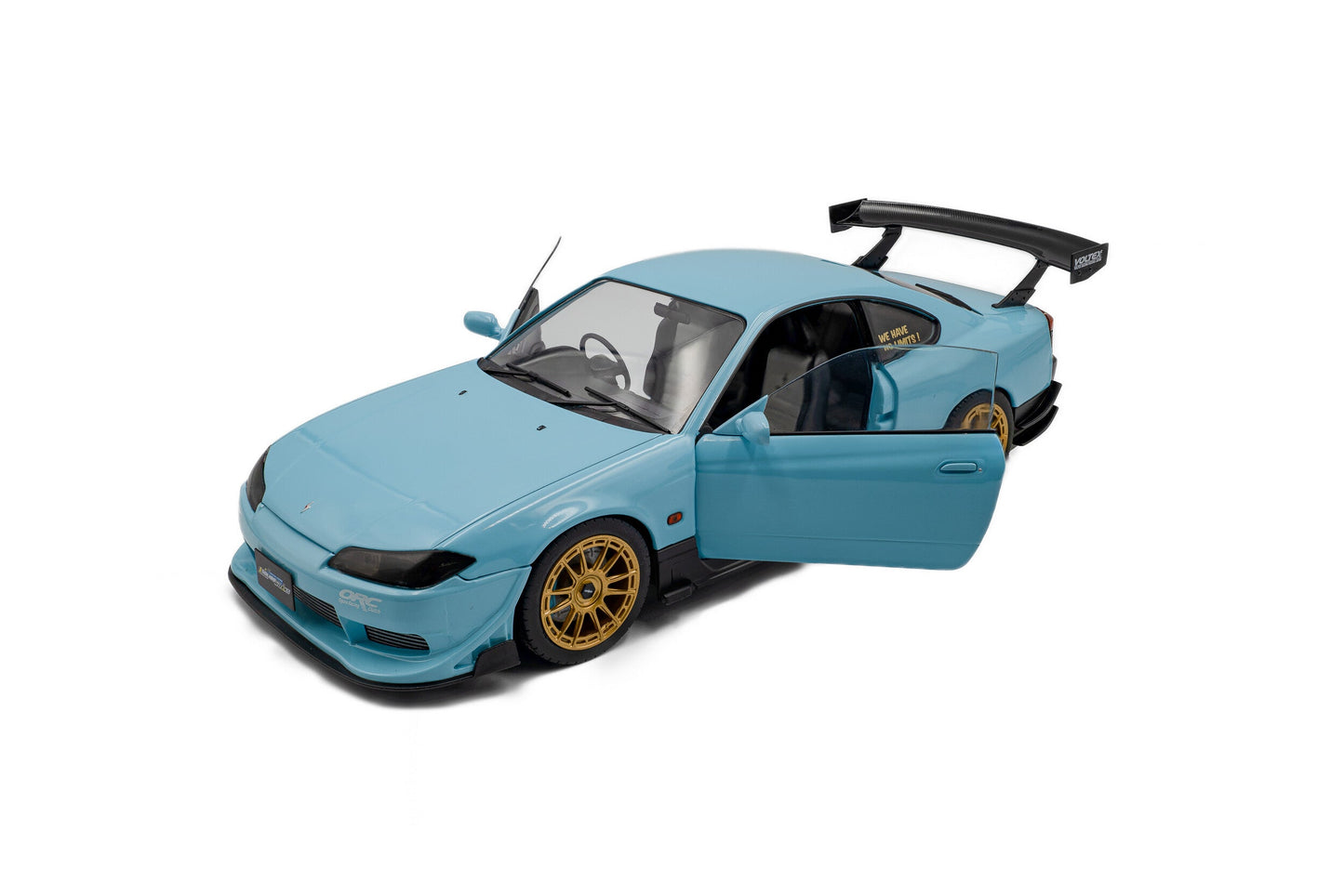 Solido 1999 Nissan Silvia (S15) Coupe Spec-R Aero Solido Works Blue 1:18