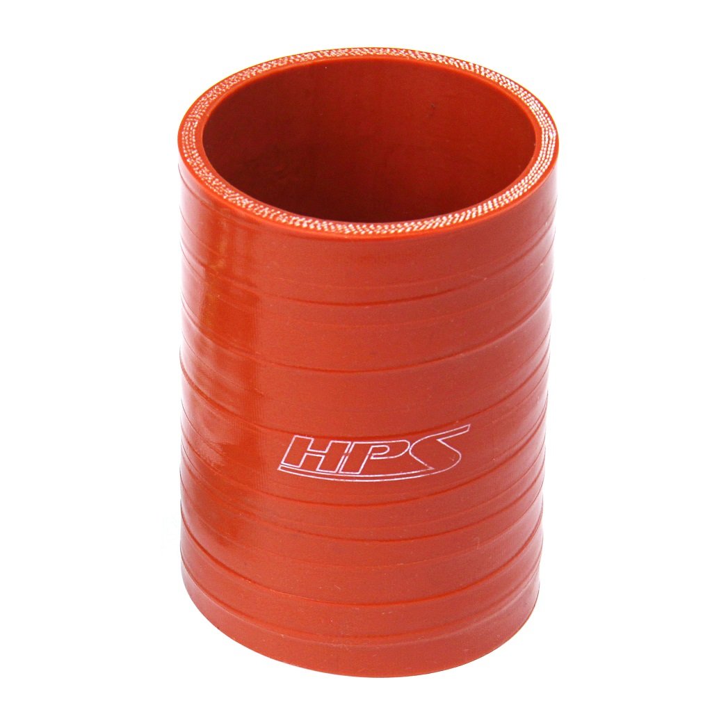 HPS Performance Products HPS 2-1/2" (63mm) ID Silicone Straight Coupler Hose, Ultra High Temp 4-ply Aramid Reinforced, Max. Temperature Rating 500F