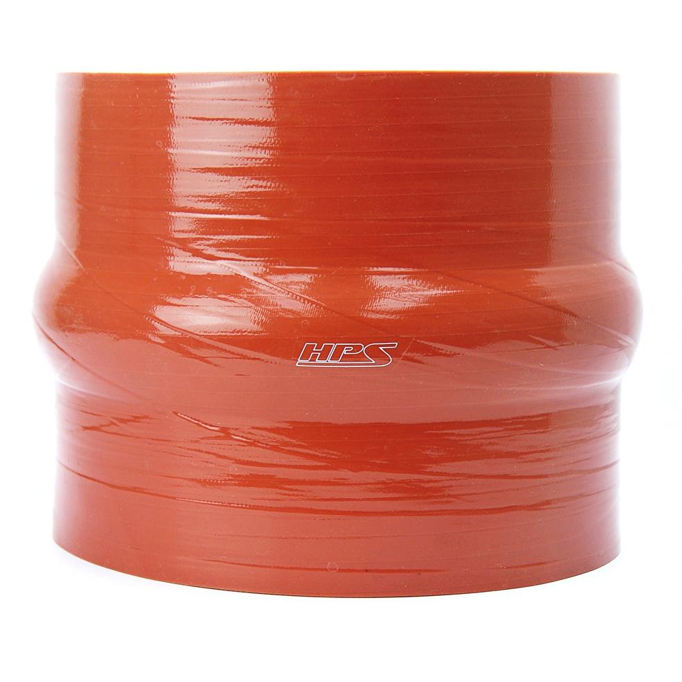 HPS Performance Products HPS 5-1/2" ID, 6" Length, Silicone Straight Hump Coupler Hose Hot Side, Ultra High Temp 4-ply Aramid Reinforced, Max. Temperature: 500F, 140mm ID