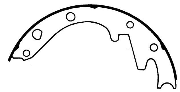 Porterfield Brake Shoes for 1966 FORD MUSTANG V6 w/Front Drums