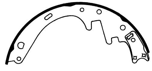 Porterfield Brake Shoes for 1992 FORD F150 4WD