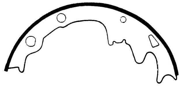 Porterfield Brake Shoes for 1974 FORD MUSTANG