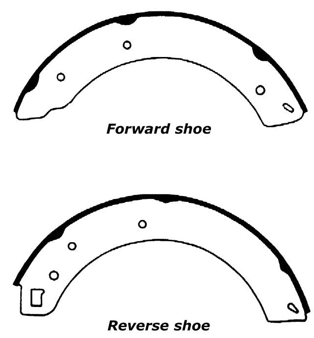 Porterfield Brake Shoes for 1966 SUNBEAM ALPINE