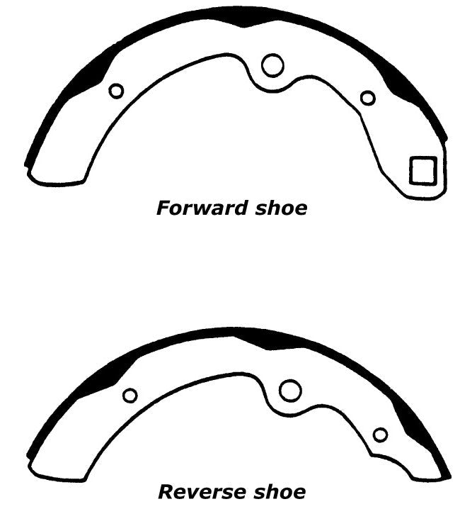 Porterfield Brake Shoes for 1974 NISSAN 280Z