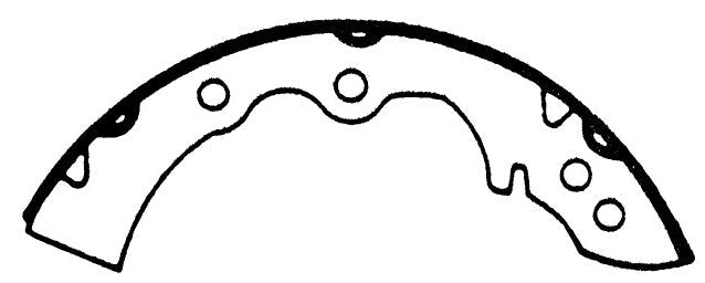 Porterfield Brake Shoes for 1979 MAZDA RX 7