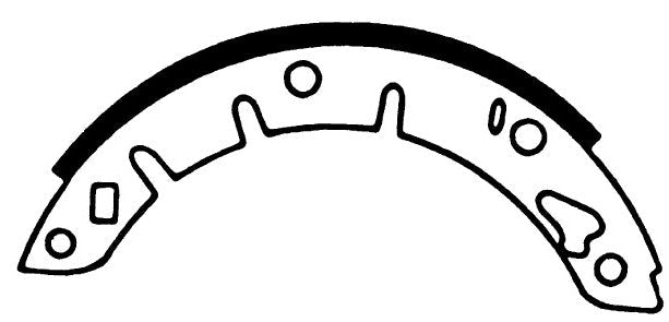 Porterfield Brake Shoes for 1980 MG MGB GT