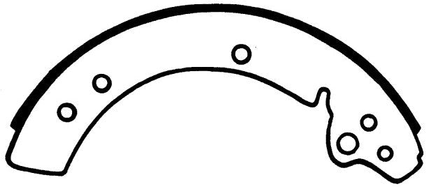Porterfield Brake Shoes for 1963 VOLVO P1800