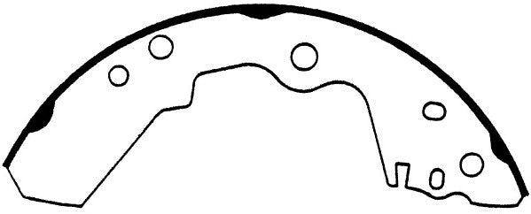 Porterfield Brake Shoes for 1996 HONDA PASSPORT 4cyl