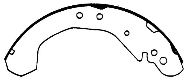 Porterfield Brake Shoes for 1990 GMC C1500 2WD Ext Cab
