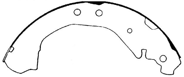 Porterfield Brake Shoes for 1990 CHEVROLET K1500 4WD 10" R/Drum Ext Cab Std Ch