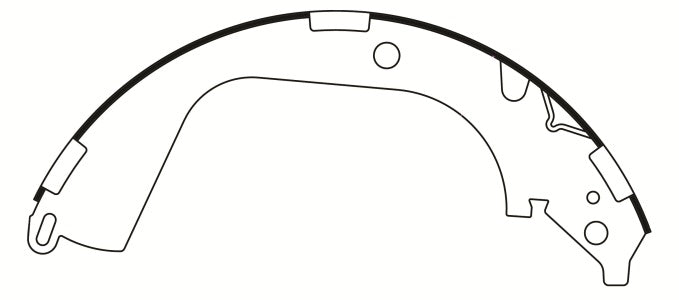 Porterfield Brake Shoes for 2009 GMC CANYON