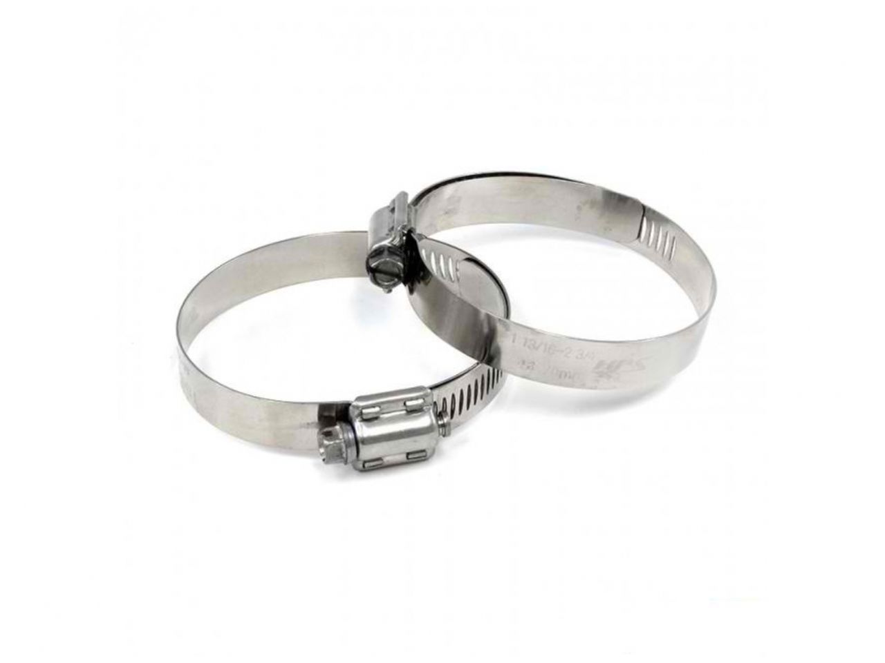 HPS Performance Products HPS Stainless Steel Worm Gear Liner Hose Clamp SAE 64 2pc Pack 3-9/16" - 4-1/2" (91mm-114mm)