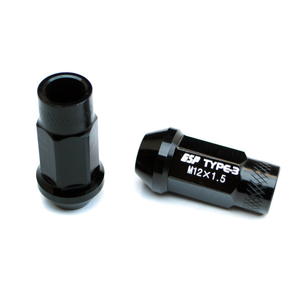 Godspeed Type 3 50mm Lug Nuts 20 pcs. Set M12x1.5