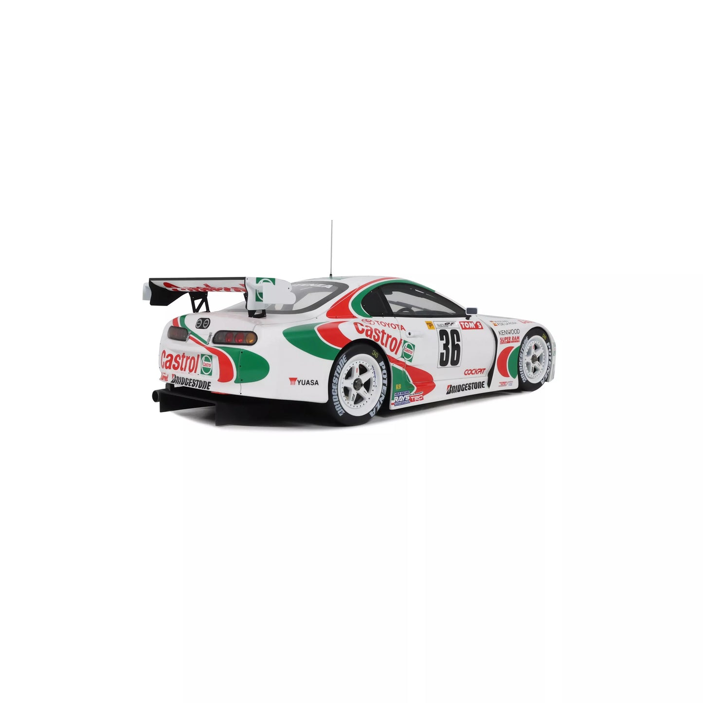 Otto Toyota Supra Racing GR.5 (A80) JGTC Rd 4 Fuji Speedway 1997 #36 White 1:18