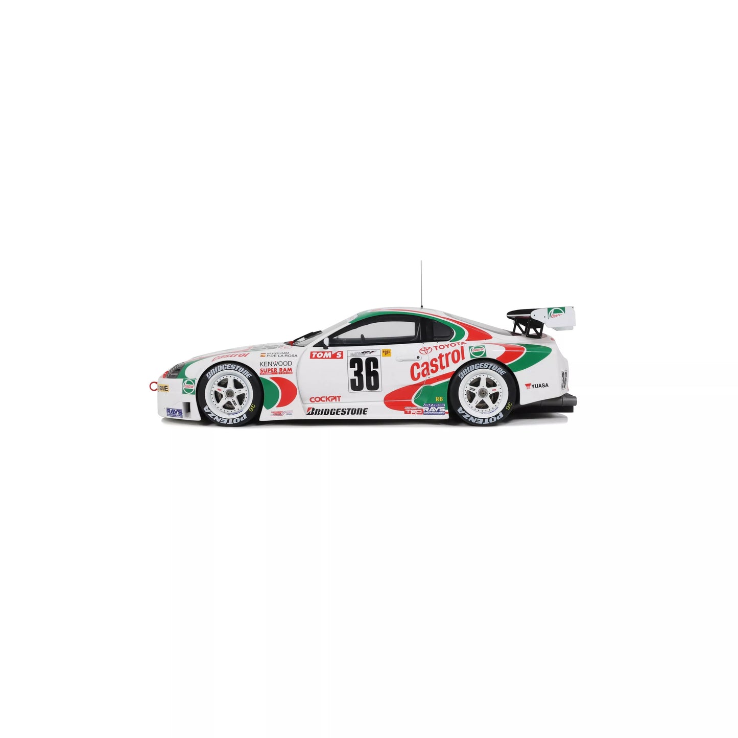 Otto Toyota Supra Racing GR.5 (A80) JGTC Rd 4 Fuji Speedway 1997 #36 White 1:18