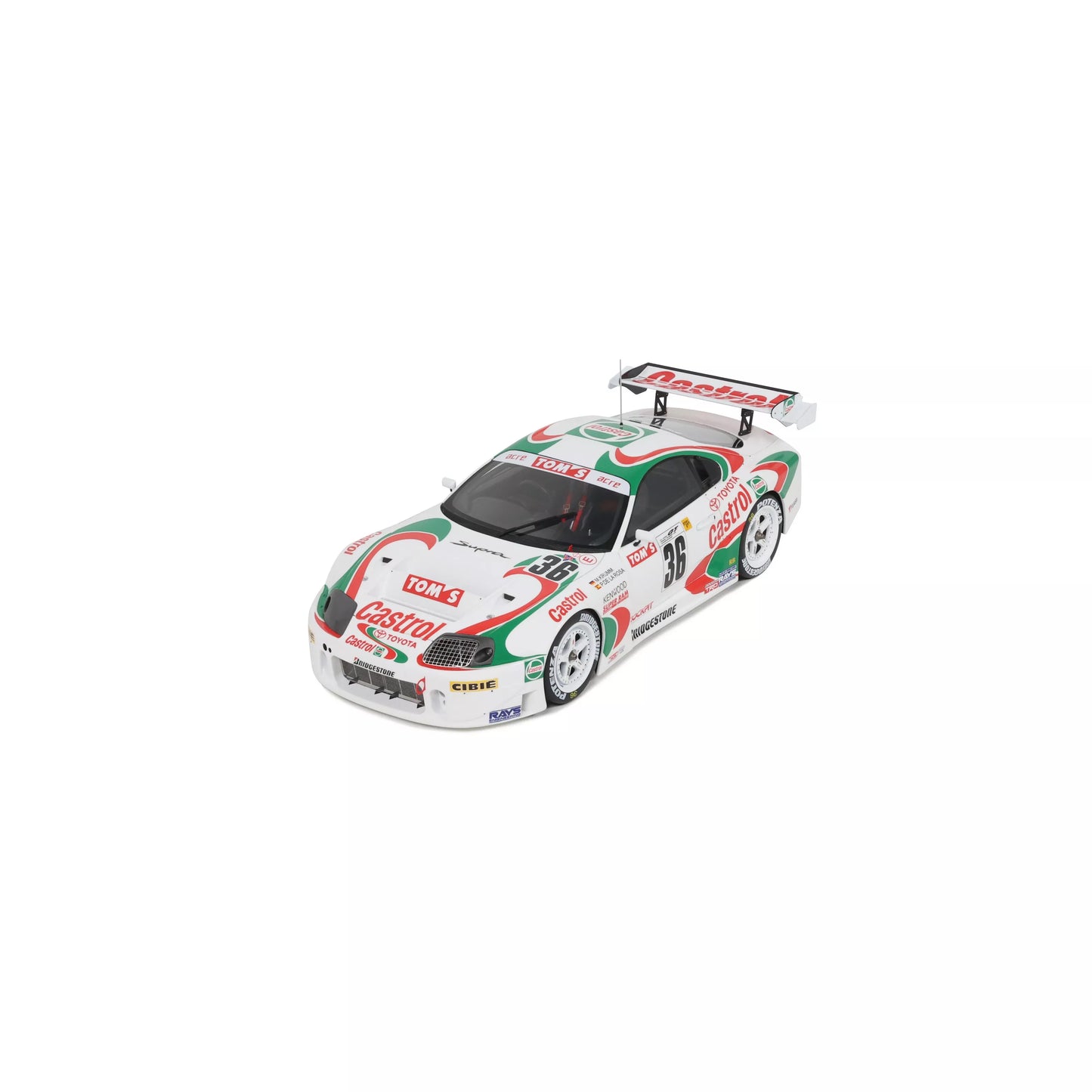 Otto Toyota Supra Racing GR.5 (A80) JGTC Rd 4 Fuji Speedway 1997 #36 White 1:18
