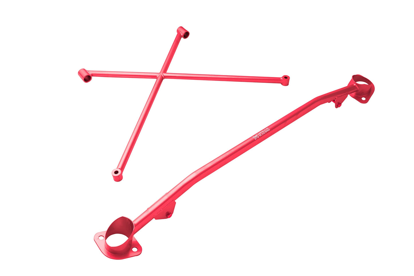 Megan Racing Race Spec Strut Tower Bars for Honda S2000 2000-2009 Blue Aluminum One Piece X Brace