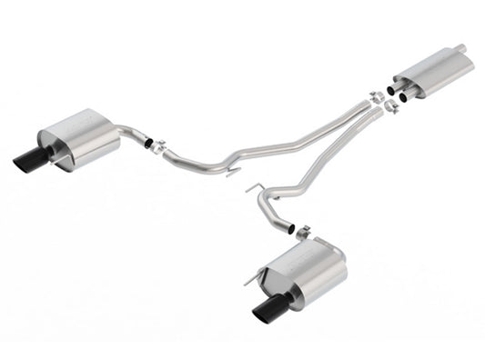 2015-2019 Ford Mustang 2.3L EcoBoost Cat-Back Exhaust System EC-Type Approved Touring