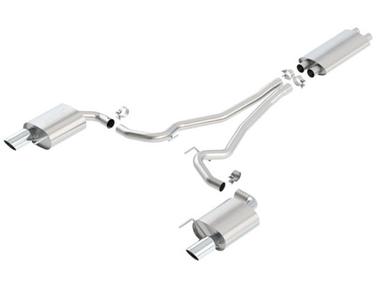 2015-2017 Ford Mustang GT Cat-Back Exhaust System EC-Type Approved