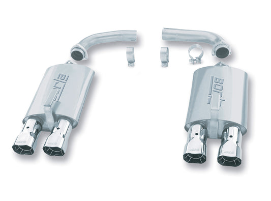 C4 Corvette 1984-1991 Axle-Back Exhaust System S-Type