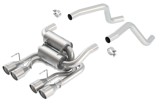 2005-2008 Chevrolet Corvette C6 Axle-Back Exhaust System S-Type Classic