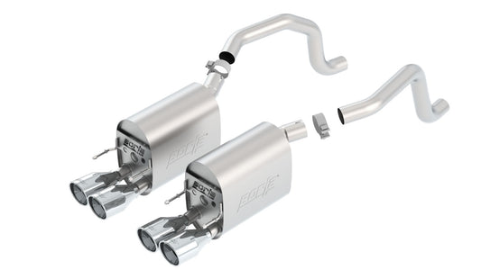C6 Corvette 2009-2013 Axle-Back Exhaust System Touring Part # 11810
