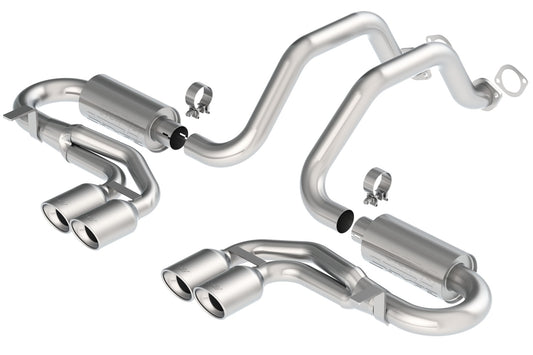 1997-2004 Chevrolet Corvette/ Corvette Z06 C5 Cat-Back Exhaust System S-Type Classic