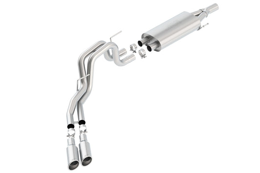 2010-2014 Ford F-150 SVT Raptor/ F-150 Harley Davidson Cat-Back Exhaust System S-Type