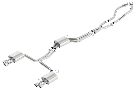 2010-2016 Audi S4 Cat-Back Exhaust System S-Type