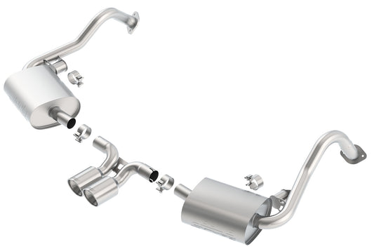 2013-2016 Porsche Cayman/ Cayman S/ Boxster/ Boxster S Cat-Back Exhaust System S-Type